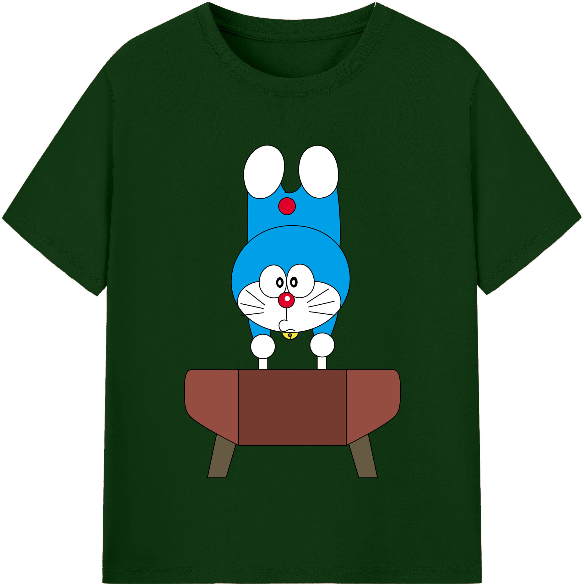 （画像用） ドラえもん Doraemon 綿100％半袖Tシャツ（フロントプリント）